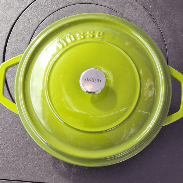 Hovedbilde Støpejernsgryte 24  lime grønn