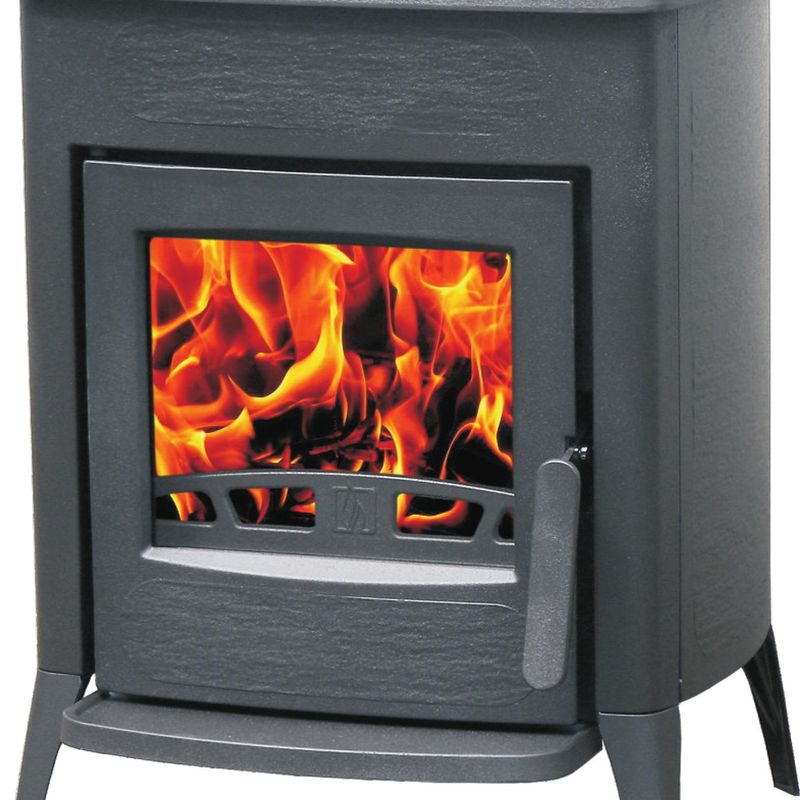 Peisovn Plamen Amity 3 med kokeplata 8kW støpejern